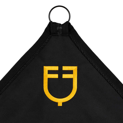 Porta-sillín con montantes Equestro - Negro