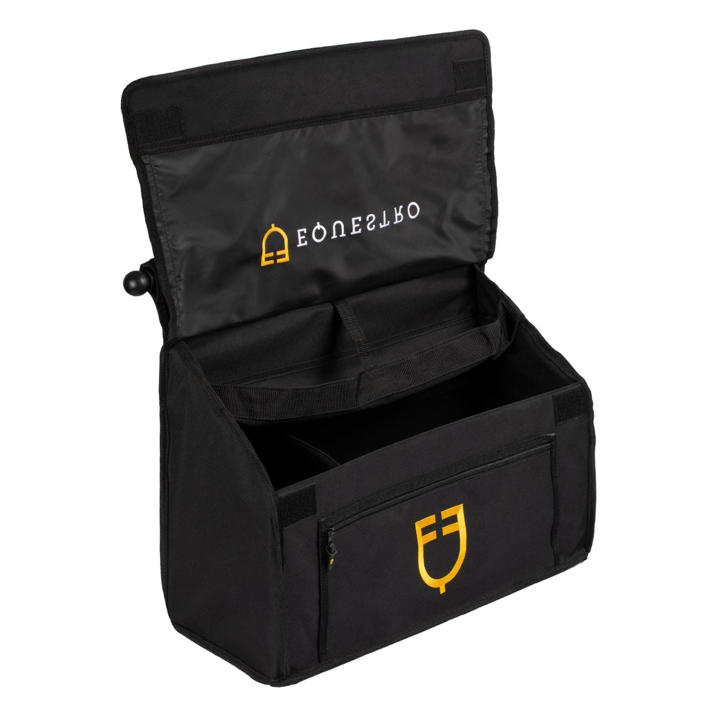 Bolsa de aseo con barra Equestro - Negro