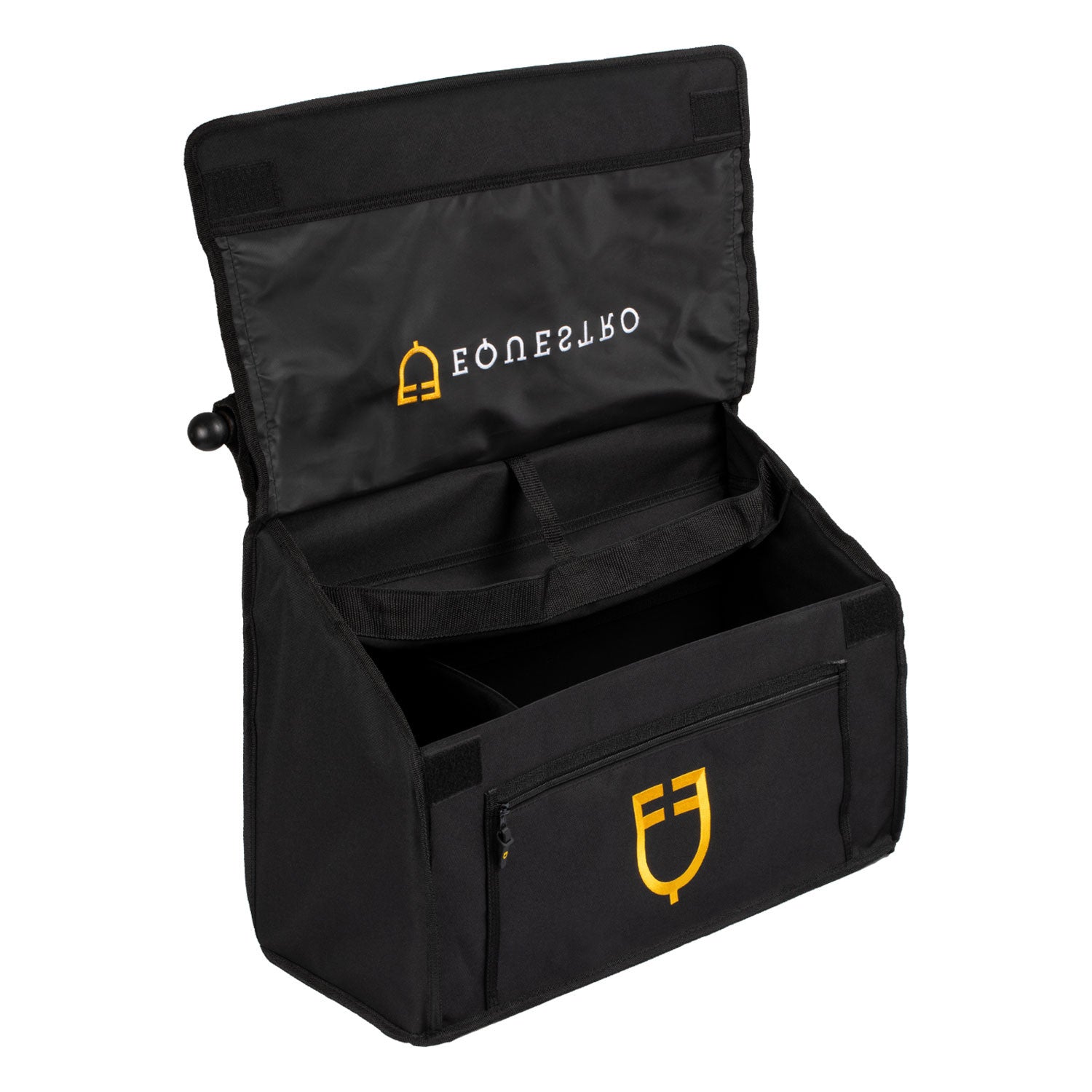 Bolsa de aseo con barra Equestro - Negro