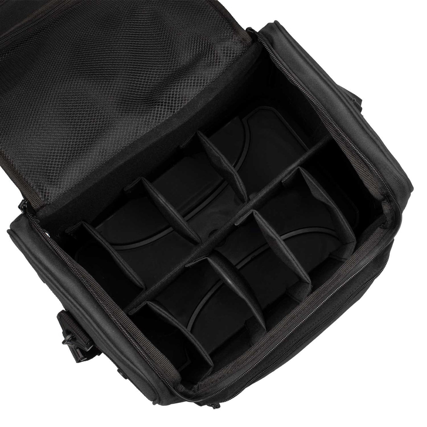 Bolsa kit grooming con bolsillos Equestro - Negro