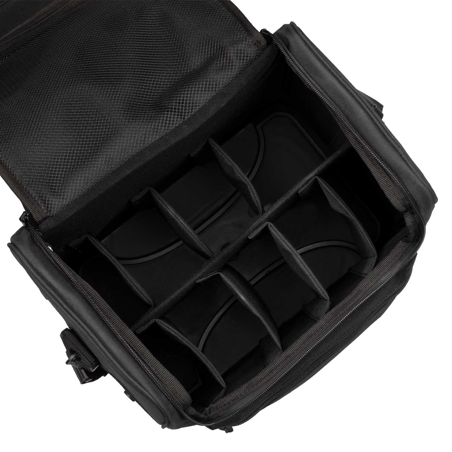 Bolsa kit grooming con bolsillos Equestro - Negro