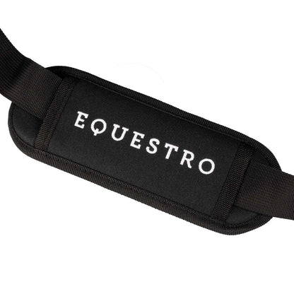 Bolsa kit grooming con bolsillos Equestro - Negro