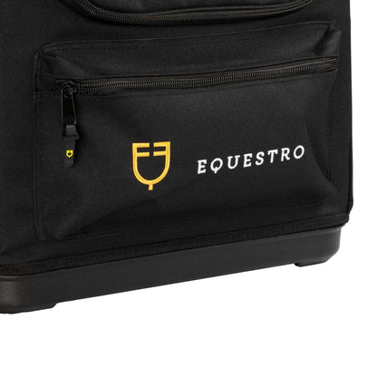 Bolsa kit grooming con bolsillos Equestro - Negro
