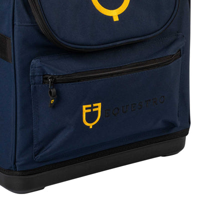 Bolsa kit grooming con bolsillos Equestro - Azul marino