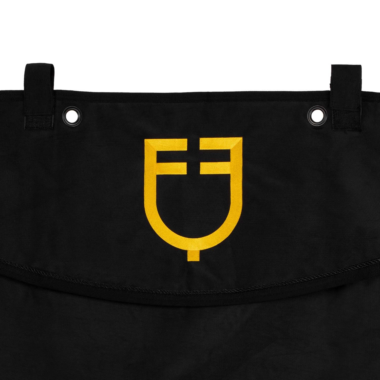 Tienda box larga logo bordado Equestro - Negro