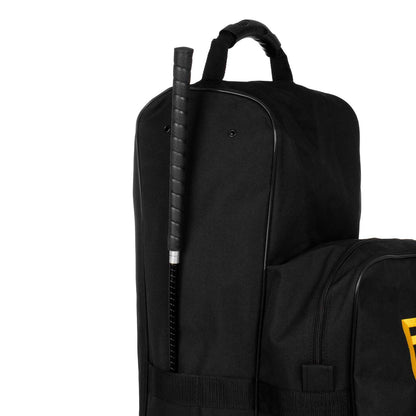 Soporte para botas y casco con logo bordado Equestro - Negro