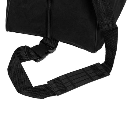 Soporte para botas y casco con logo bordado Equestro - Negro