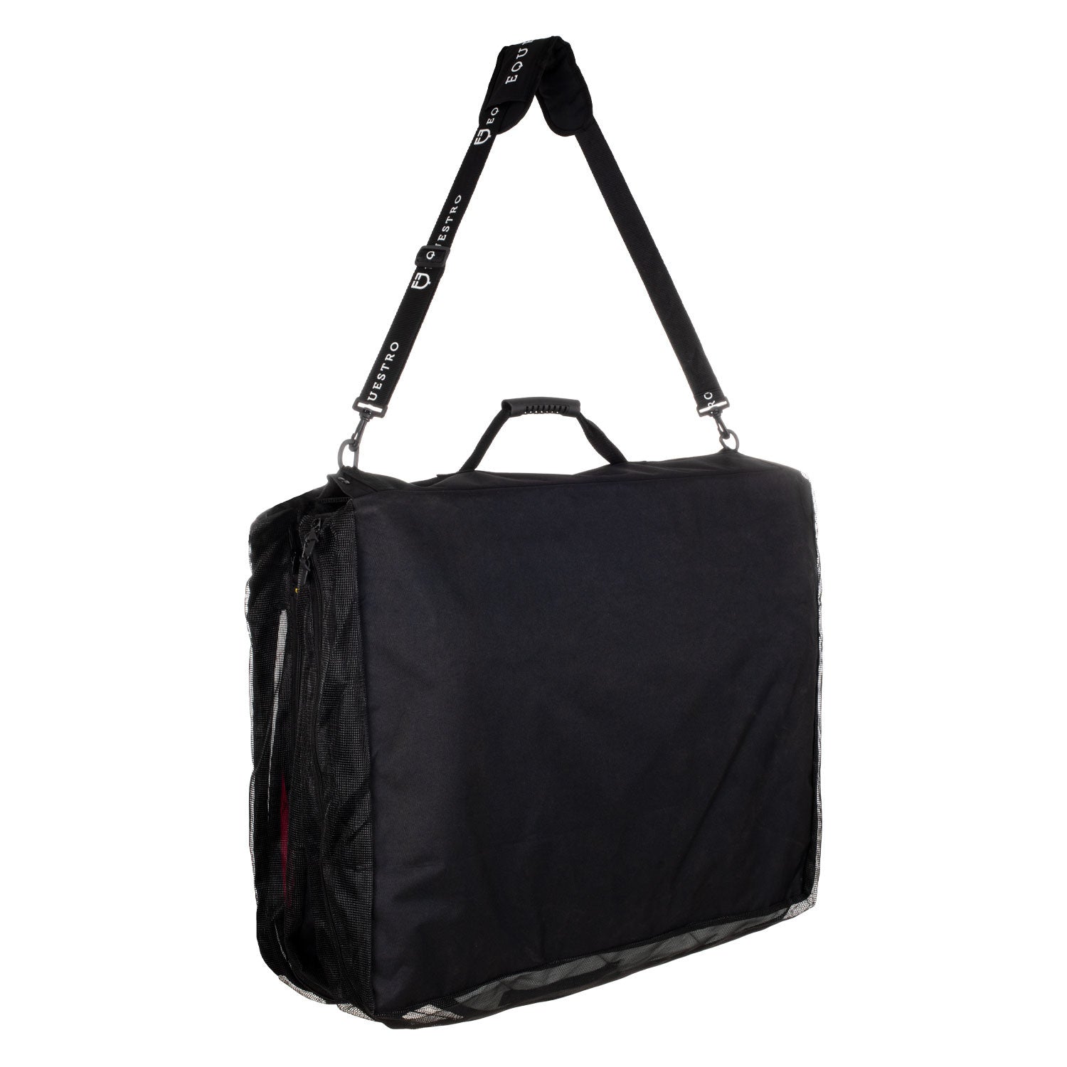 Bolsa porta-sillín con logotipo Equestro - Negro