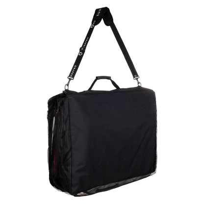 Bolsa porta-sillín con logotipo Equestro - Negro