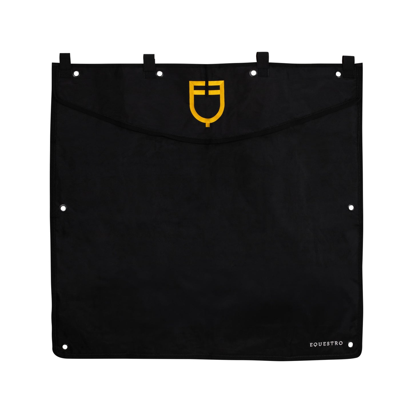 Tienda box corta logo bordado Equestro - Negro