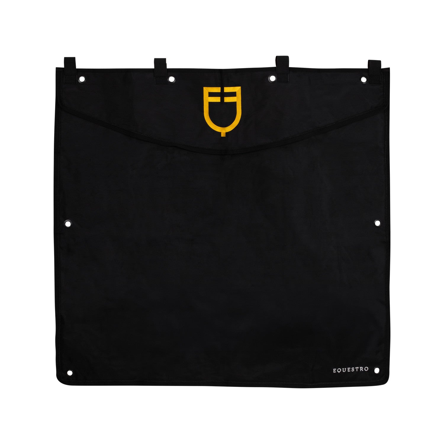 Tienda box corta logo bordado Equestro - Negro