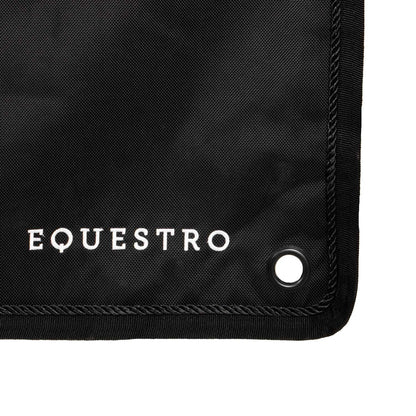 Tienda box corta logo bordado Equestro - Negro