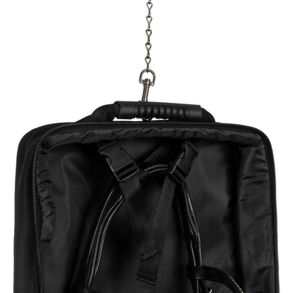 Bolsa porta-reinados con logo bordado Equestro - Negro