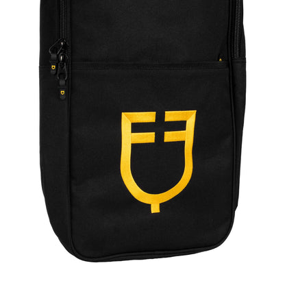 Bolsa porta-reinados con logo bordado Equestro - Negro