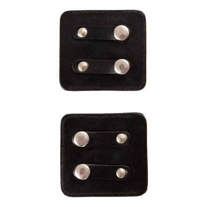 Porta números de competición 3 cifras 9x8 cm Equestro - Negro
