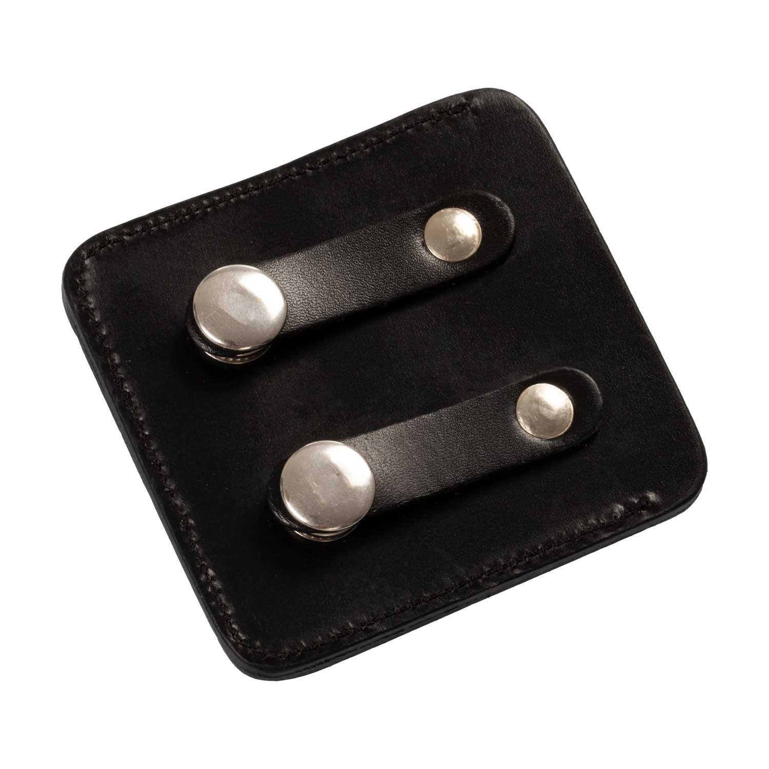 Porta números de competición 3 cifras 9x8 cm Equestro - Negro