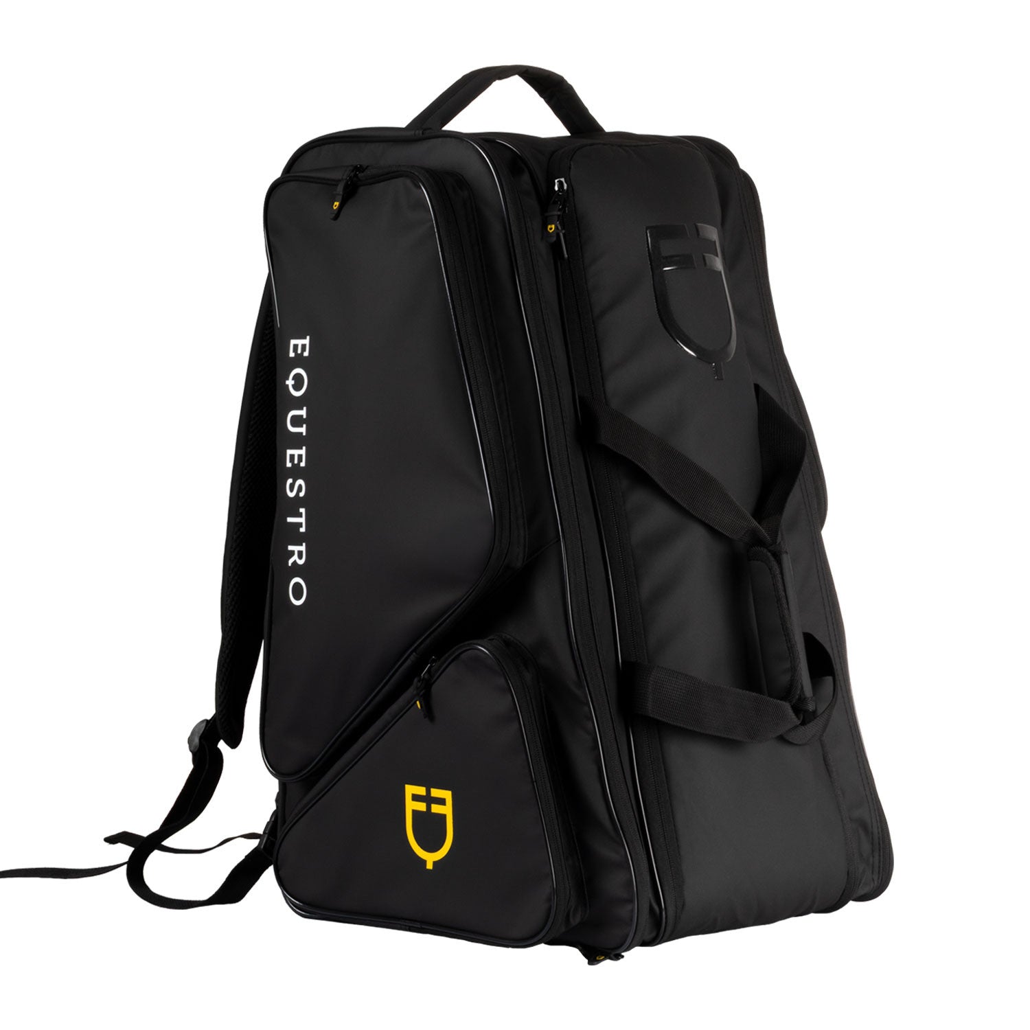 Bolsa para botas en tejido técnico con diseño inteligente Equestro - Negro