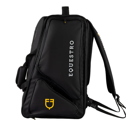 Bolsa para botas en tejido técnico con diseño inteligente Equestro - Negro