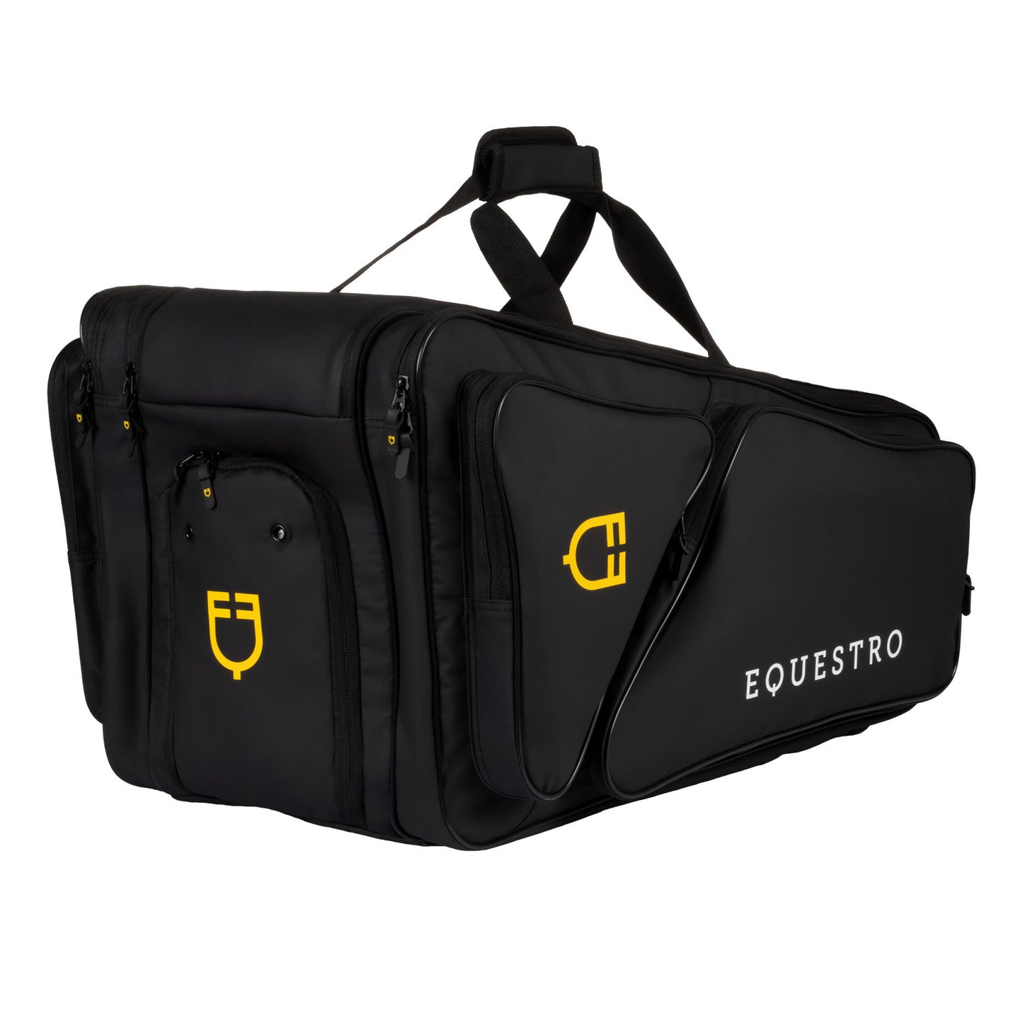 Bolsa para botas en tejido técnico con diseño inteligente Equestro - Negro