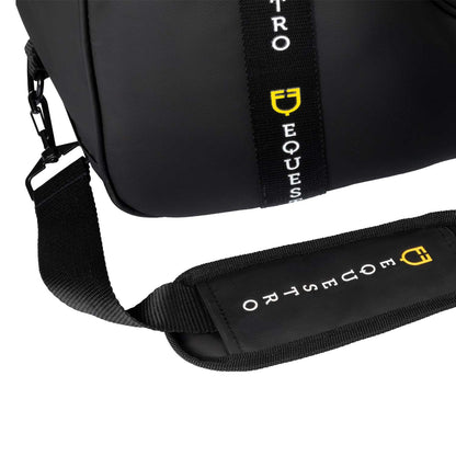 Bolsa para botas y casco de tela técnica Equestro - Negro