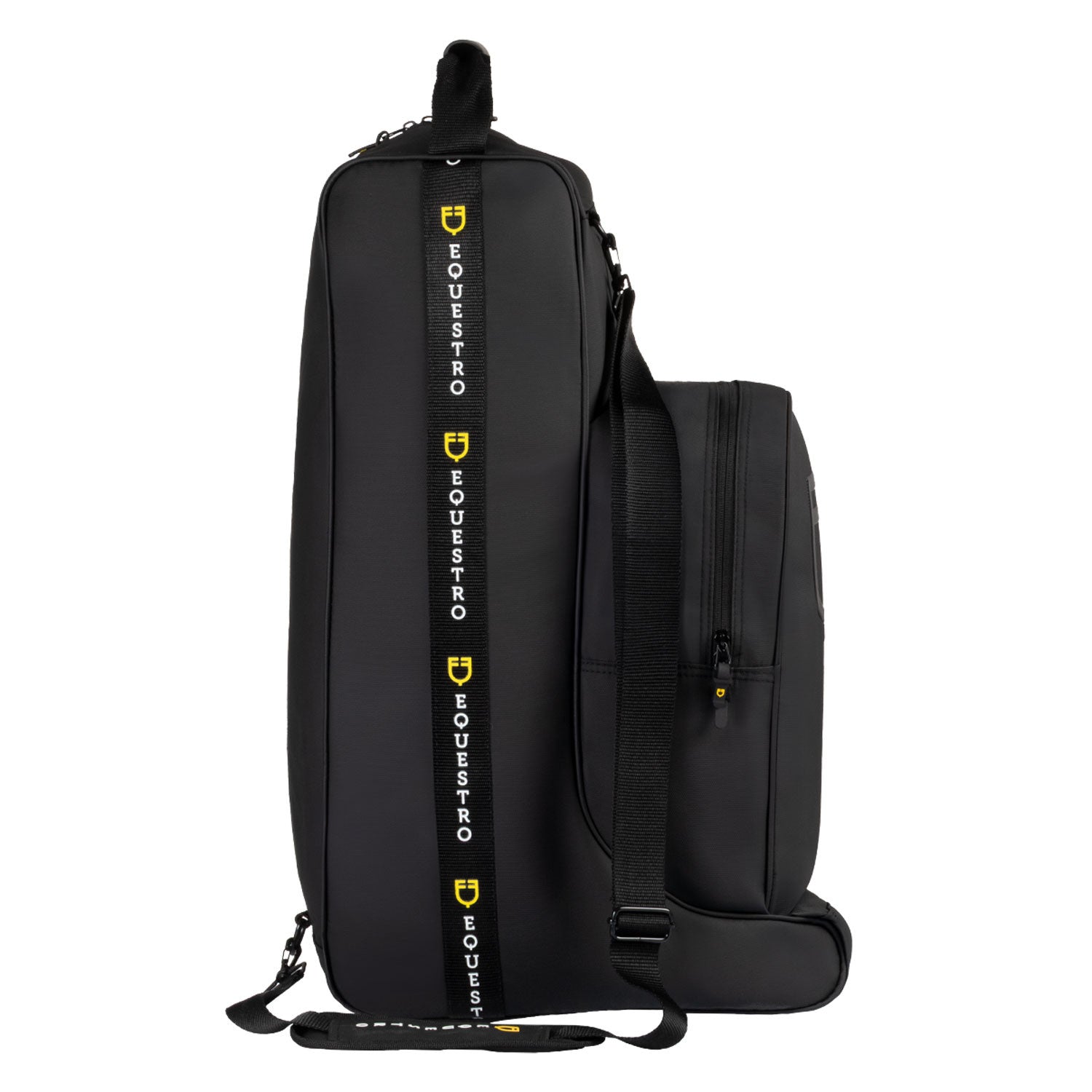 Bolsa para botas y casco de tela técnica Equestro - Negro