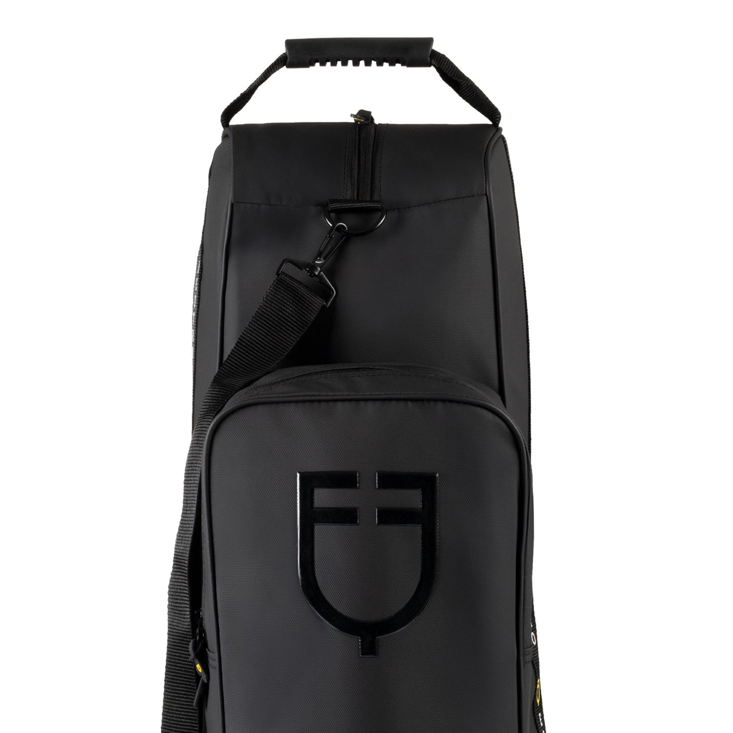 Bolsa para botas y casco de tela técnica Equestro - Negro
