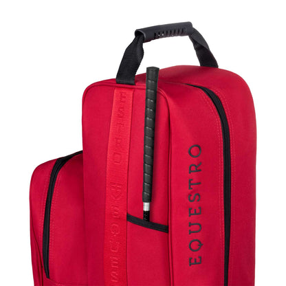 Bolsa para botas y casco de cordura Equestro - Burdeos