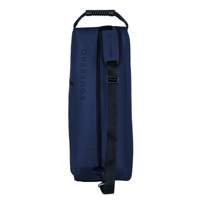 Bolsa para botas y casco de cordura Equestro - Azul marino