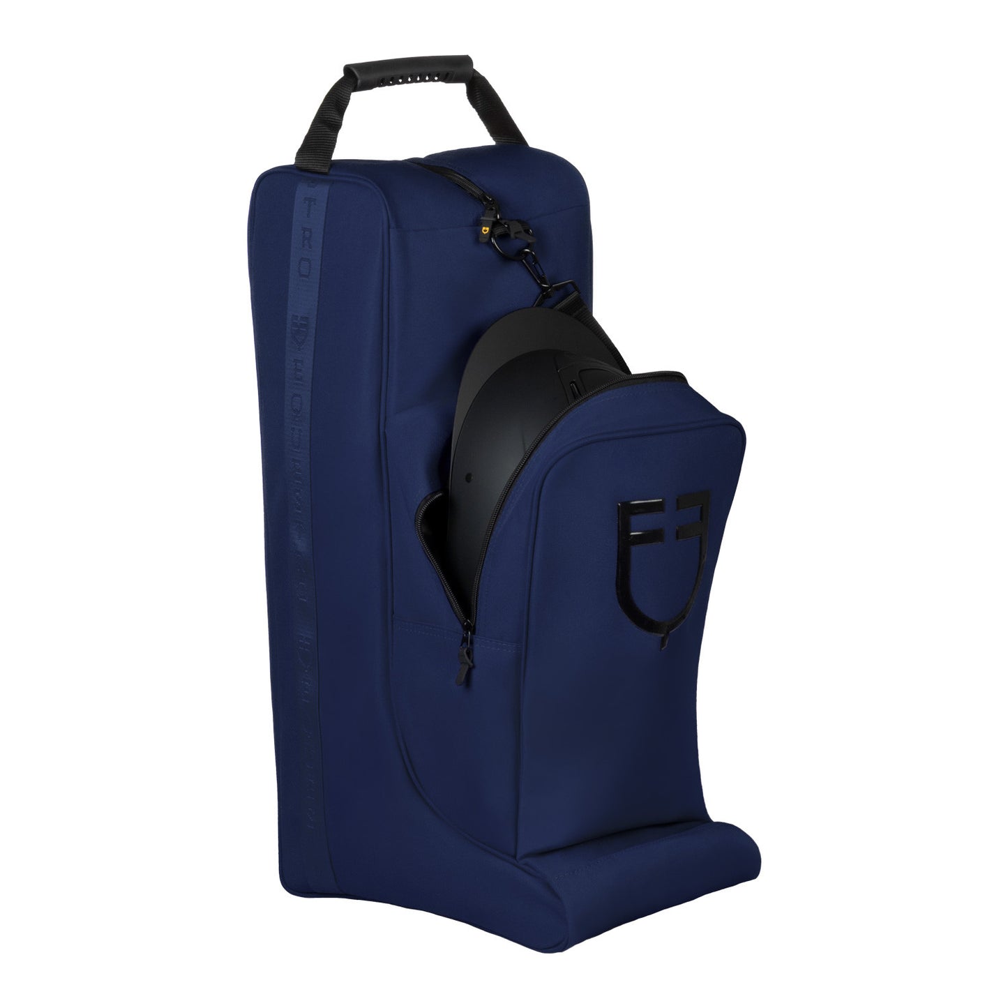 Bolsa para botas y casco de cordura Equestro - Azul marino