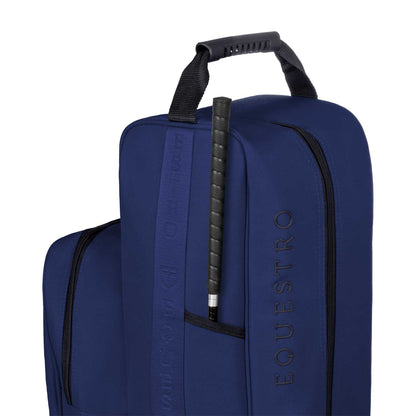 Bolsa para botas y casco de cordura Equestro - Azul marino