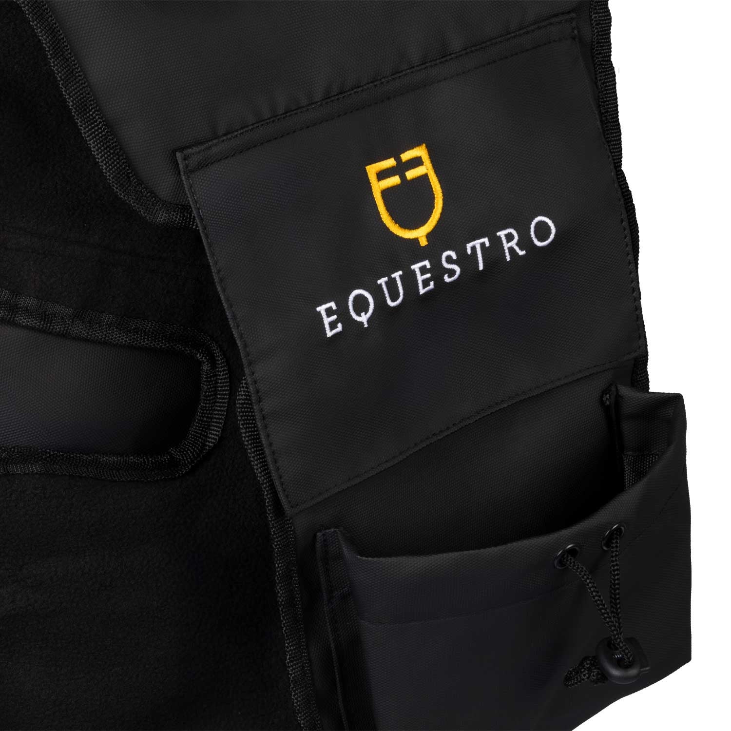 Soporte para estribos de poliéster Equestro - Negro