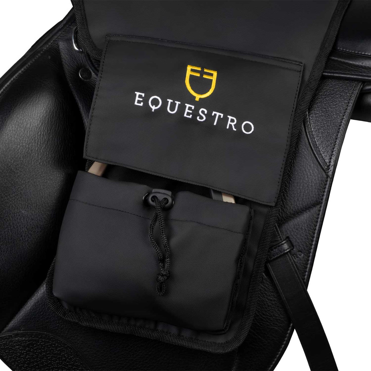 Soporte para estribos de poliéster Equestro - Negro
