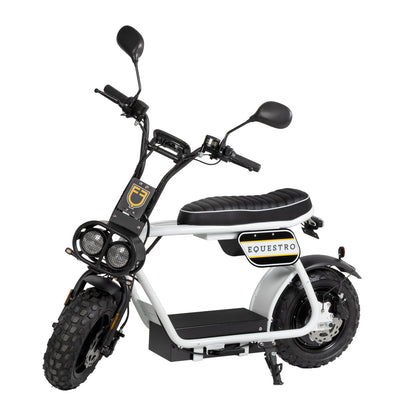 Minimoto eléctrica 1000w Equestro - Blanco
