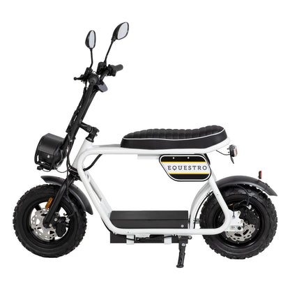 Minimoto eléctrica 1000w Equestro - Blanco