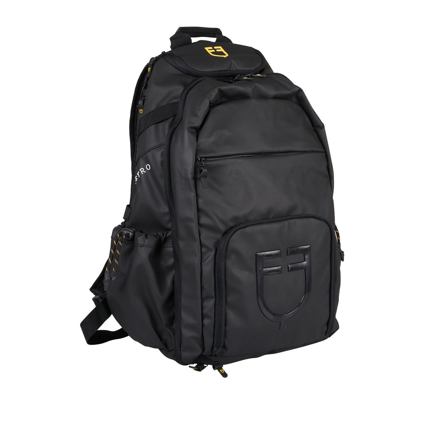 Mochila técnica unisex multibolsillos Equestro - Negro