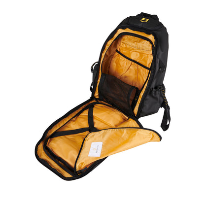 Mochila técnica unisex multibolsillos Equestro - Negro