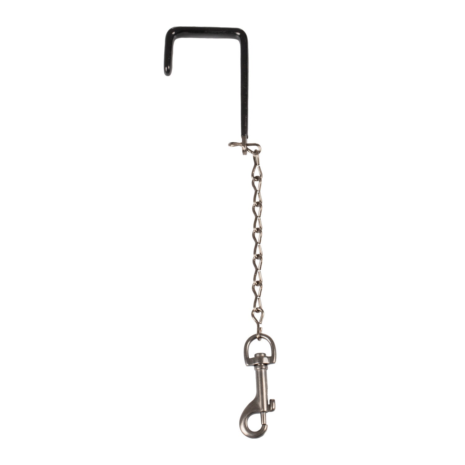 Gancho con cadena Equestro - Negro