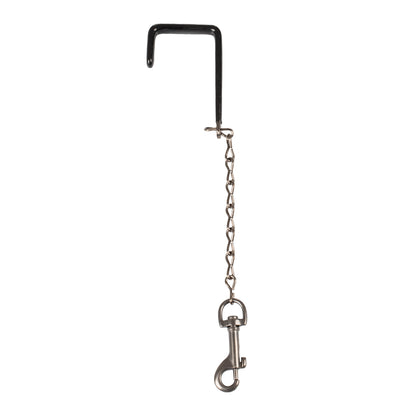 Gancho con cadena Equestro - Negro