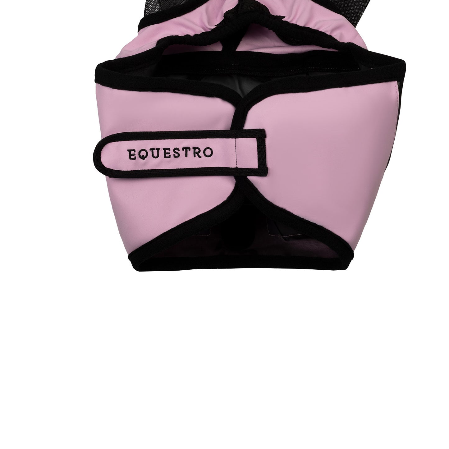 Máscara antimoscas con logotipo frontal Equestro - Orchid Bouquet