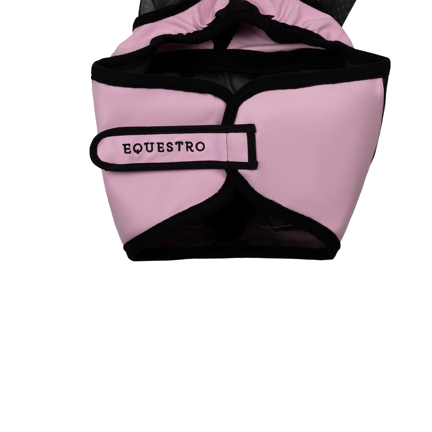 Máscara antimoscas con logotipo frontal Equestro - Orchid Bouquet