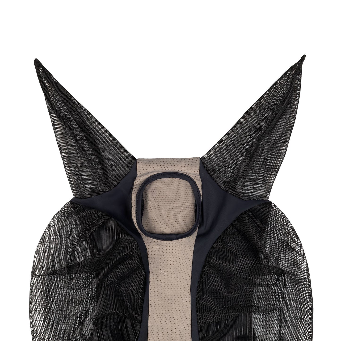Máscara antimoscas de malla bicolor Equestro - Anthracite (19-4007)/Grey Flannel