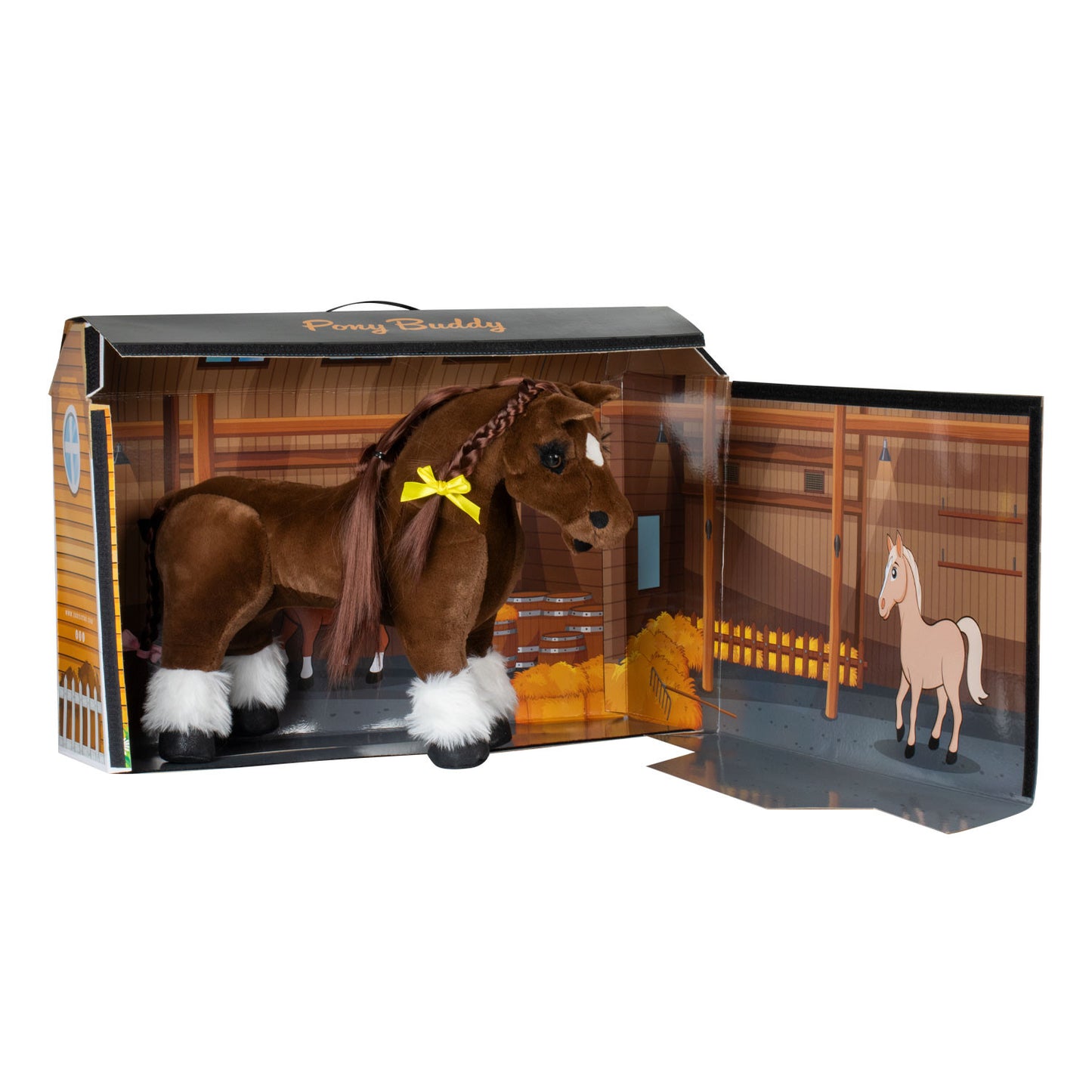 Caballo de juguete Equestro - Brown/White