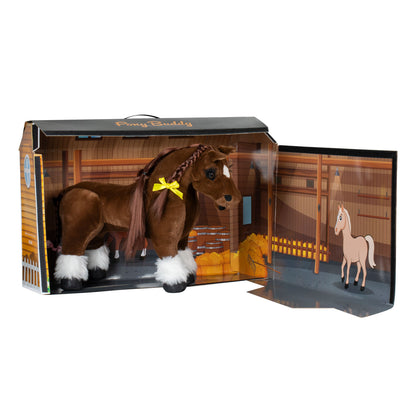 Caballo de juguete Equestro - Brown/White
