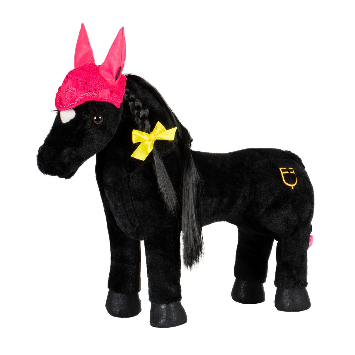 Caballo de juguete Mosca de caballo Capucha Sandía Equestro - Fucsia