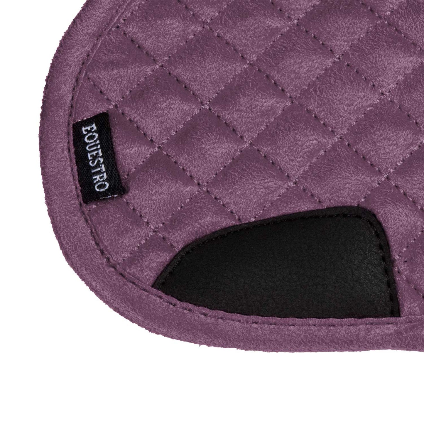 Almohadilla de silla de montar de juguete Equestro - Dark Graysh Pink
