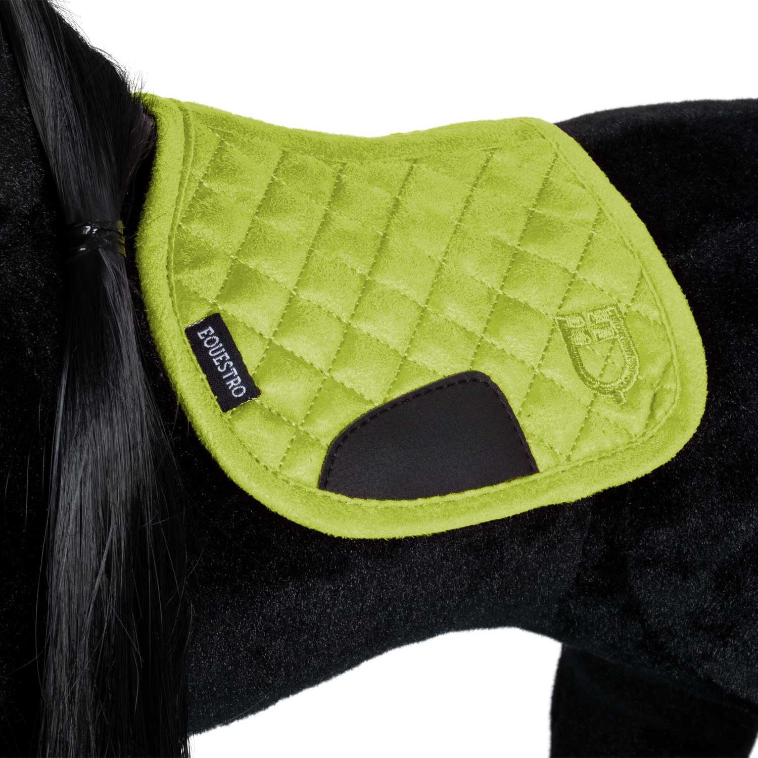 Almohadilla de silla de montar de juguete Equestro - Lime