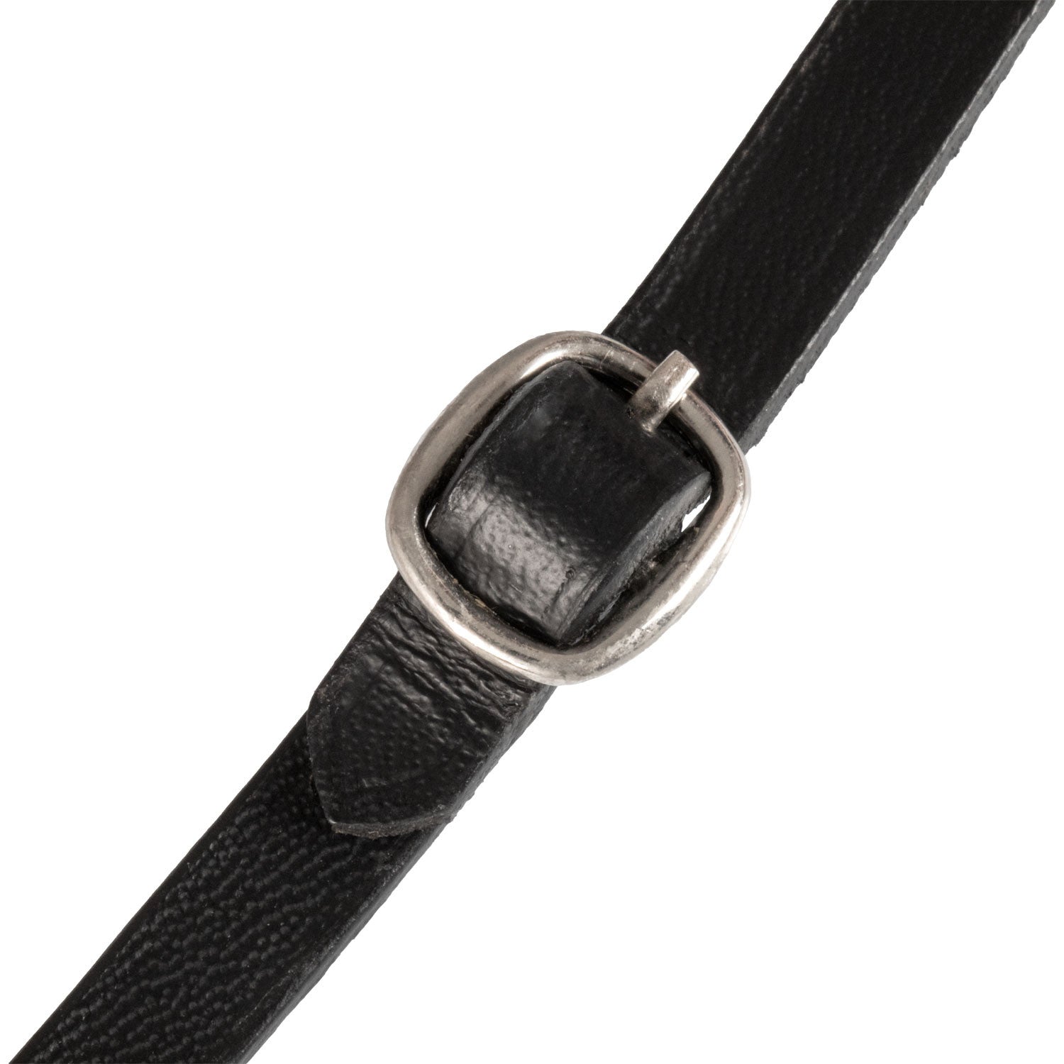 Brida para caballo de juguete con acolchado blanco Rock Sheet Equestro - Negro