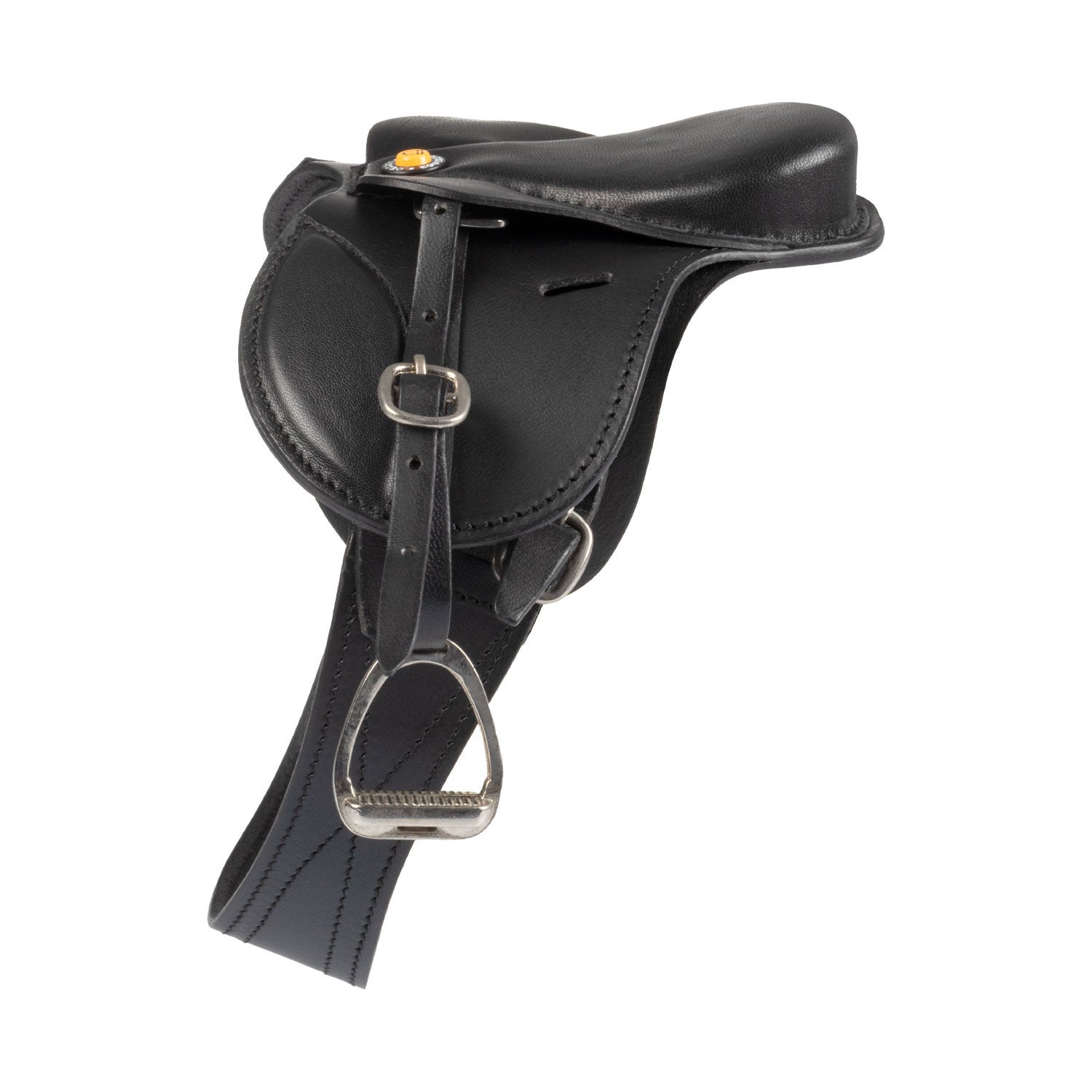 Silla de doma para caballo de juguete Equestro - Negro