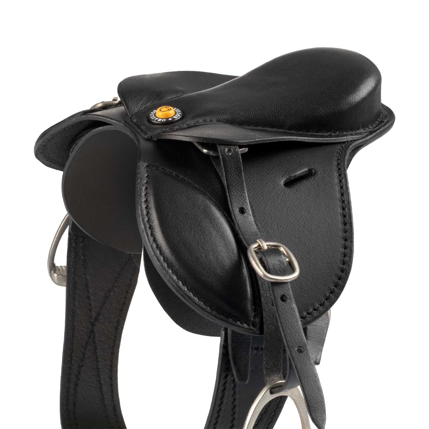 Silla de doma para caballo de juguete Equestro - Negro