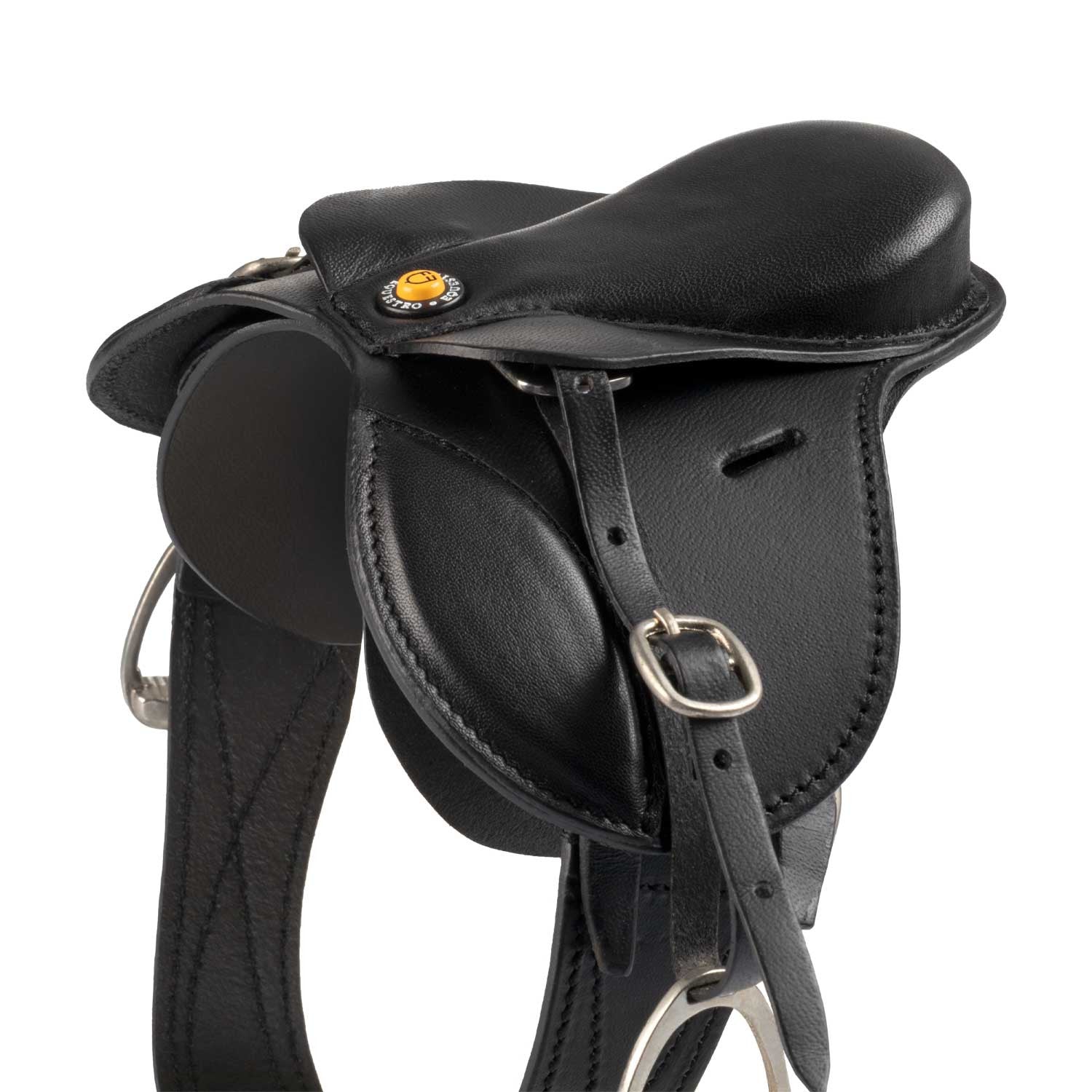 Silla de doma para caballo de juguete Equestro - Negro